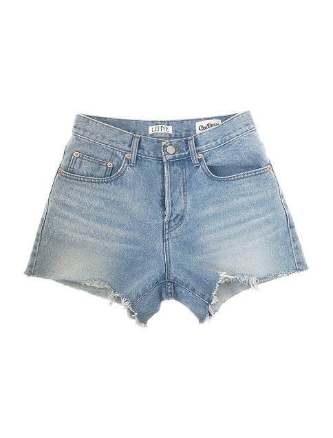 [LEHYE] Low-cut Denim Shorts