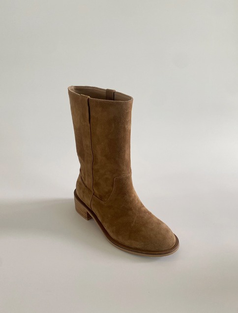 [LEHYE] Classic Meddle Boots _ TAN